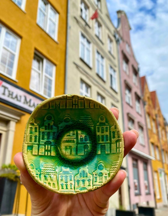 Miseczka mała Gdańsk SZMARAGD - obrazek 5