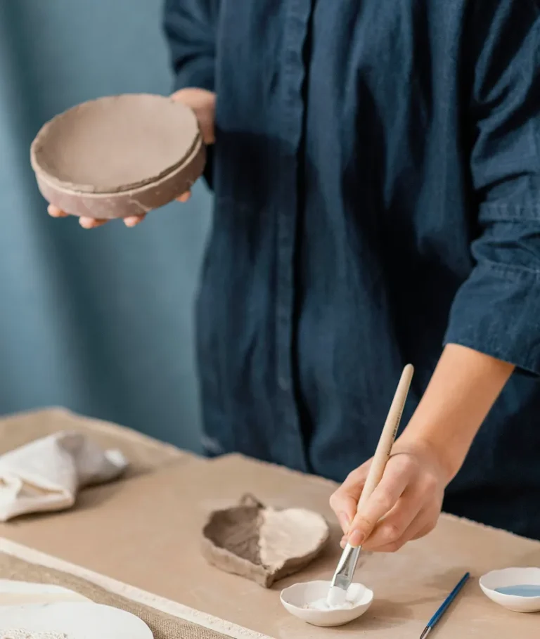 close-up-hand-using-white-brush